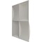 Ekena Millwork 19 5/8in. W x 19 5/8in. H Smith EnduraWall Decorative 3D Wall Panel Covers 2.67 Sq. Ft. WP20X20SMBAL - alternate 4